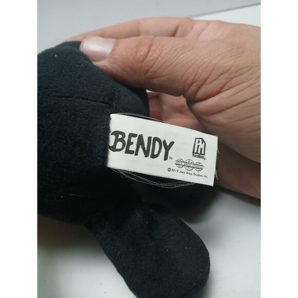 Bendy And The Ink Machine 8 inch Sitting Bendy Plush Sepia Tones Phatmojo - Picture 3 of 3
